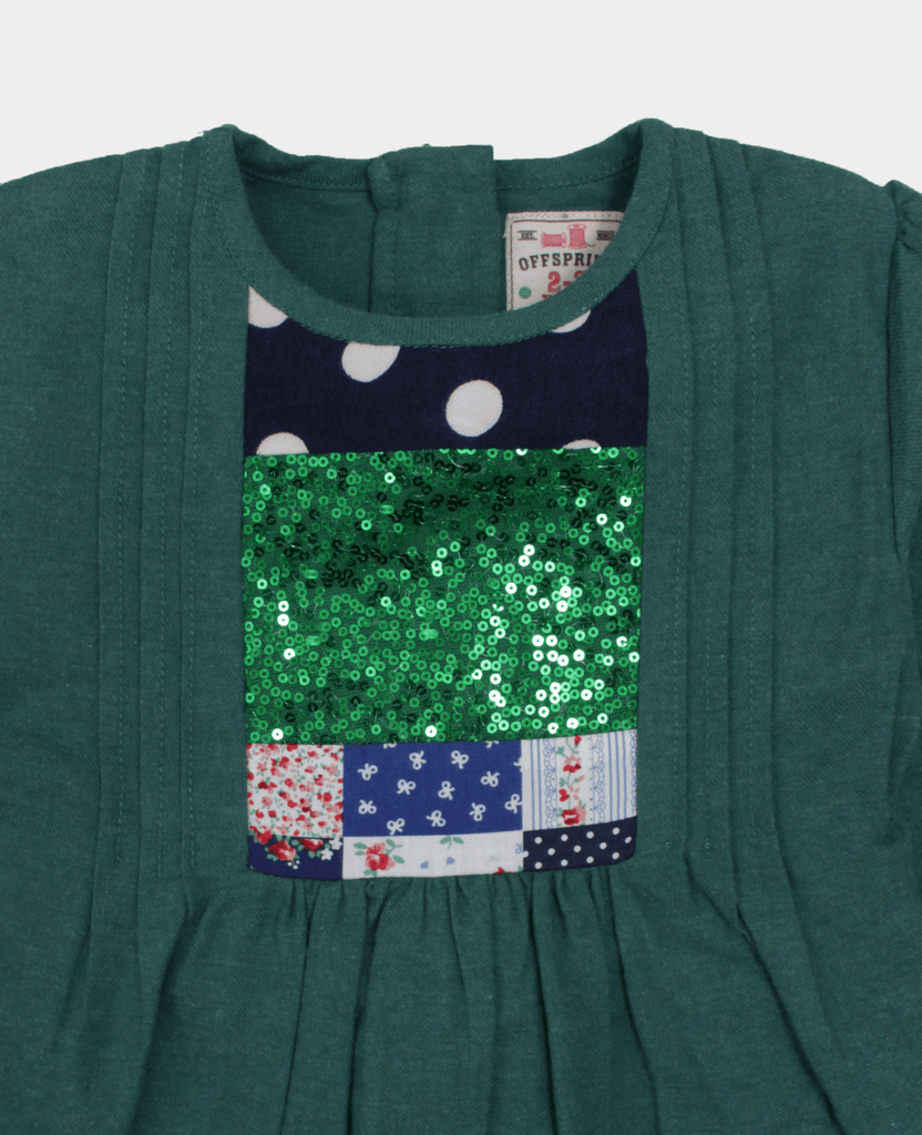 Girls L/S Dress - Offspring