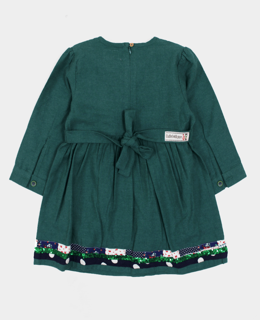 Girls L/S Dress - Offspring